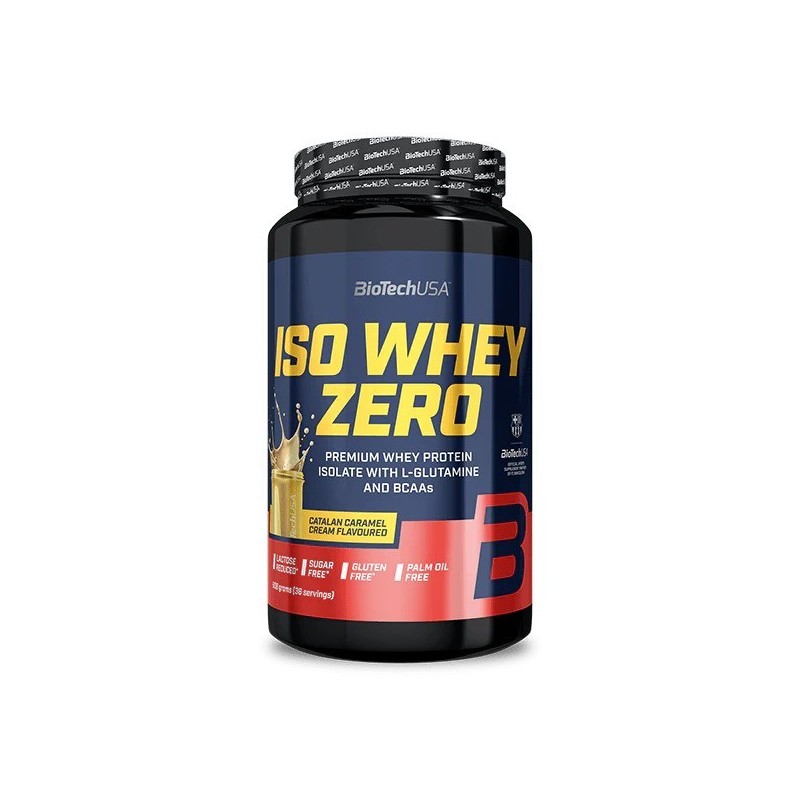 Iso Whey Zero Catalan Caramel Cream 908g BioTechUSA