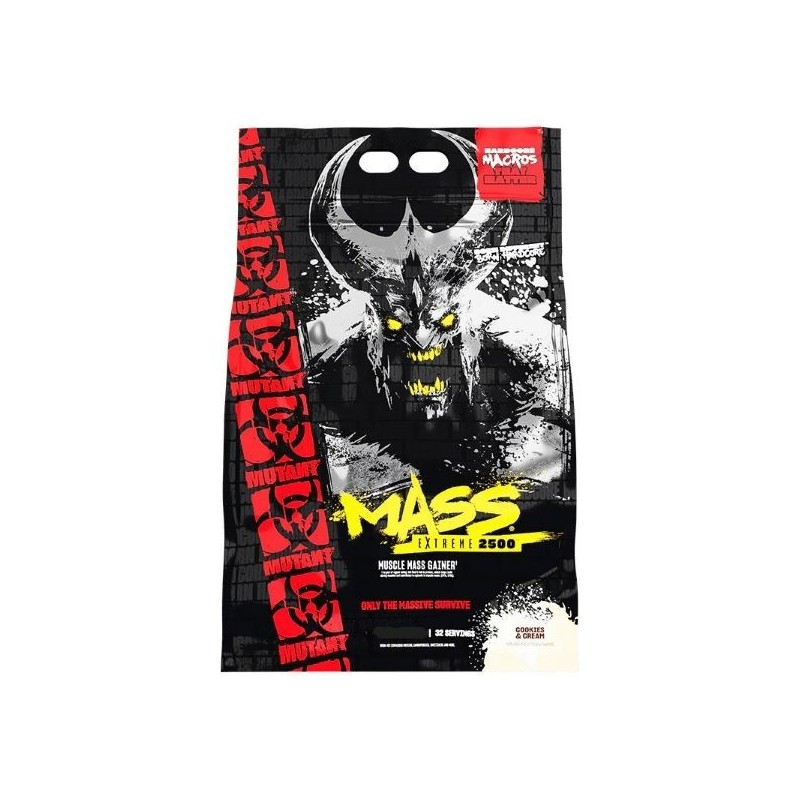 Mutant Mass Extreme 2500 Cookies & Cream 9070g Mutant