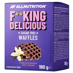 Fitking Delicious Waffles Vanilla Flavour with Cocoa 180g Allnutrition