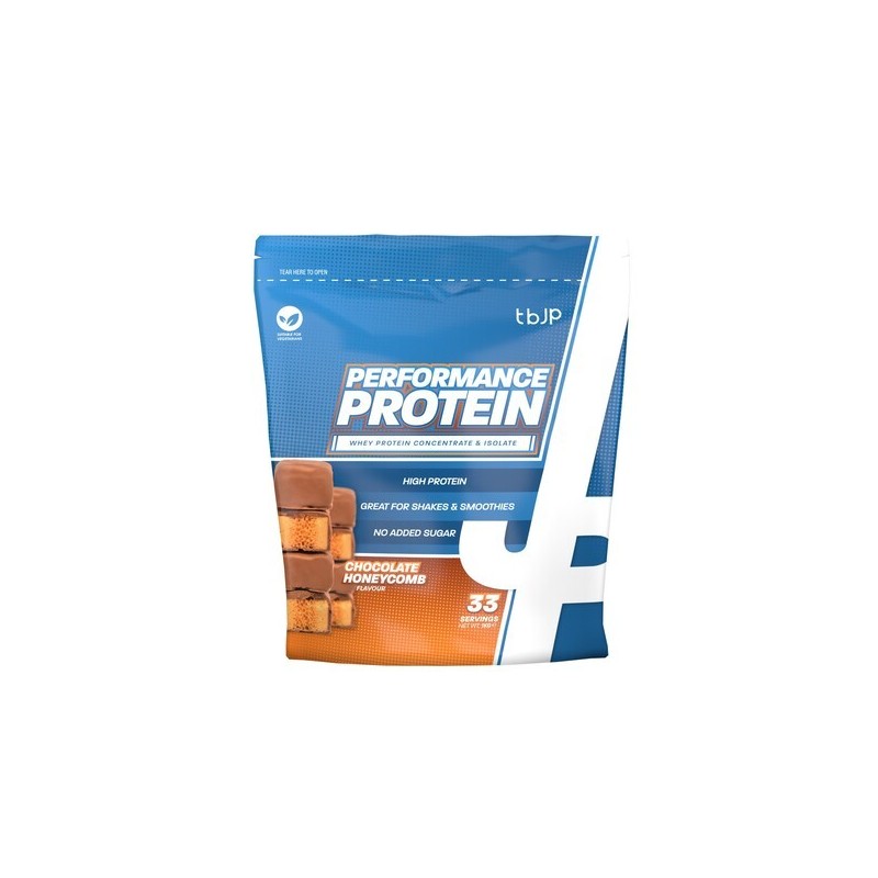 Performance Protein Smak Czekoladowy Plaster Miodu 1000g Trained by JP