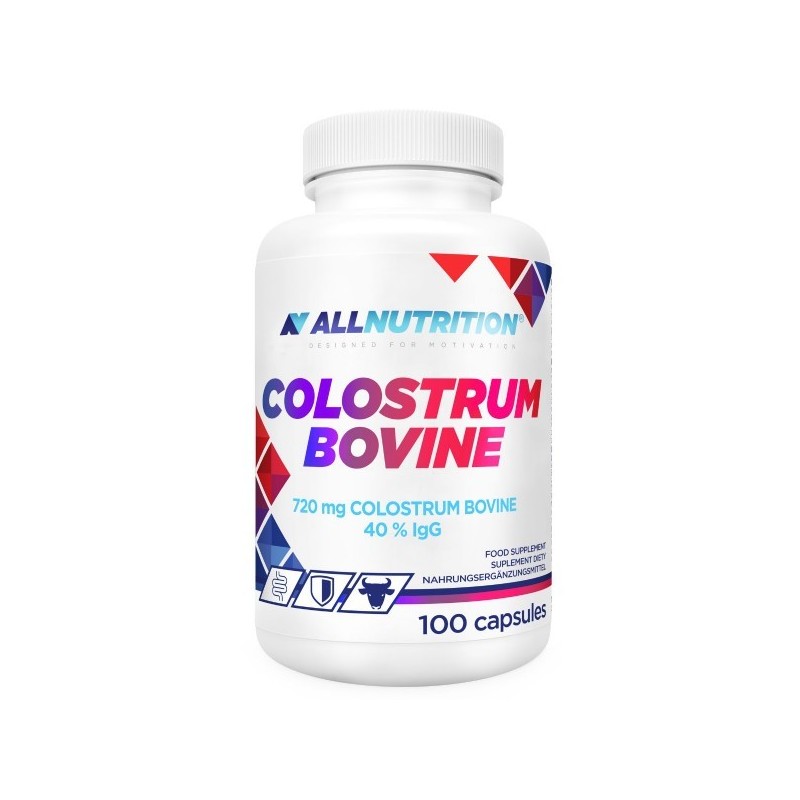 Colostrum Bovine 720mg 100 caps Allnutrition