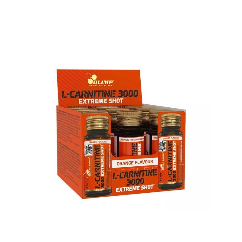 L-Carnitine 3000 Extreme Shot Orange 9x25ml Olimp Nutrition