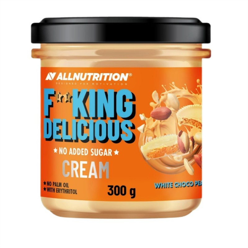 Fitking Delicious Krem Biała Czekolada i Orzechy 300g Allnutrition
