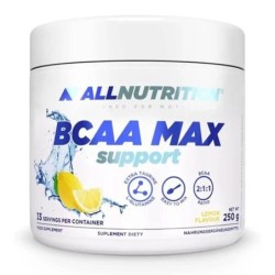 BCAA Maksymalne Wsparcie Smak Cytryna 250g Allnutrition