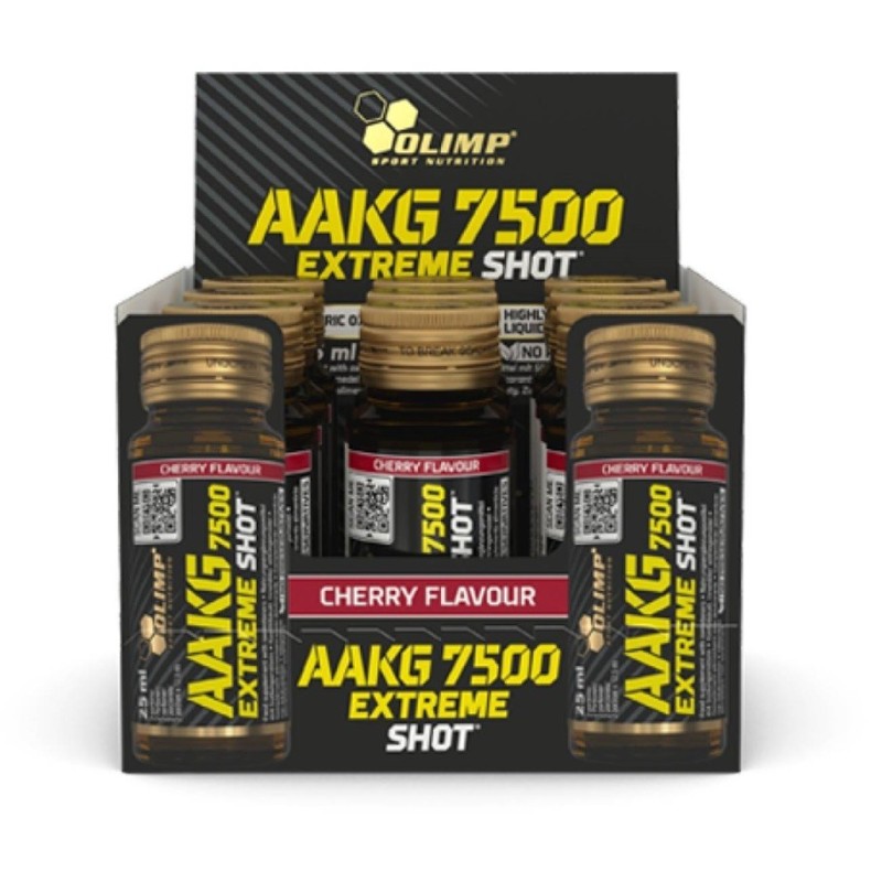 AAKG 7500 Extreme Shot Cherry 9x25ml Olimp Nutrition