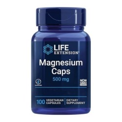 Magnez 500mg 100 kapsułek Life Extension