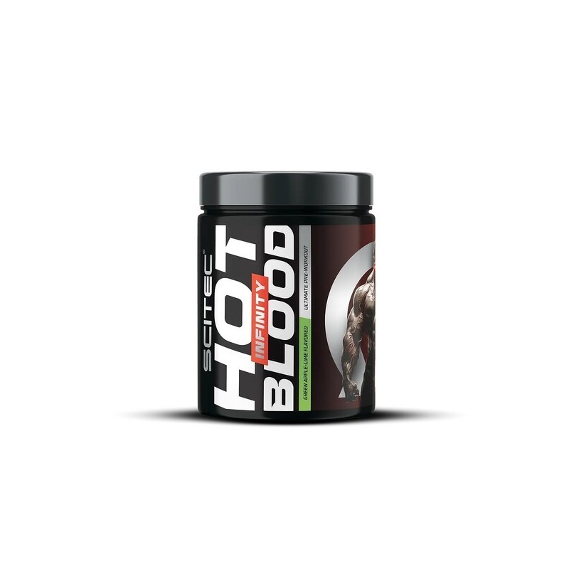 Hot Blood Infinity Smak Zielone Jabłko-Limonka 350g SciTec