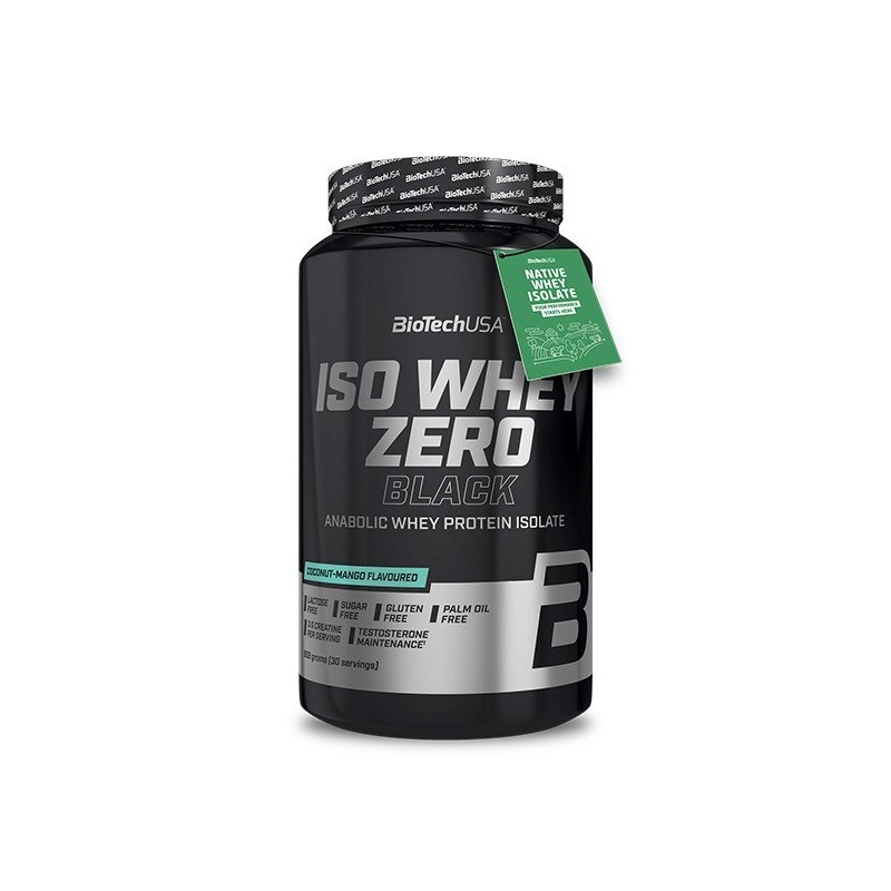 Iso Whey Zero Black Smak Kokos Mango 908g BioTechUSA