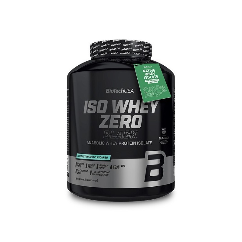Iso Whey Zero Black Smak Kokos Mango 1816g BioTechUSA