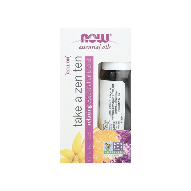 Olejek Eteryczny Roll-On Take a Zen Ten 10ml NOW Foods