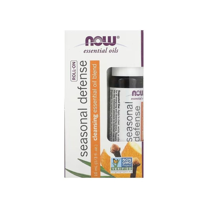 Essential Oil Roll-On Seasonal Defense 10ml NOW Foods