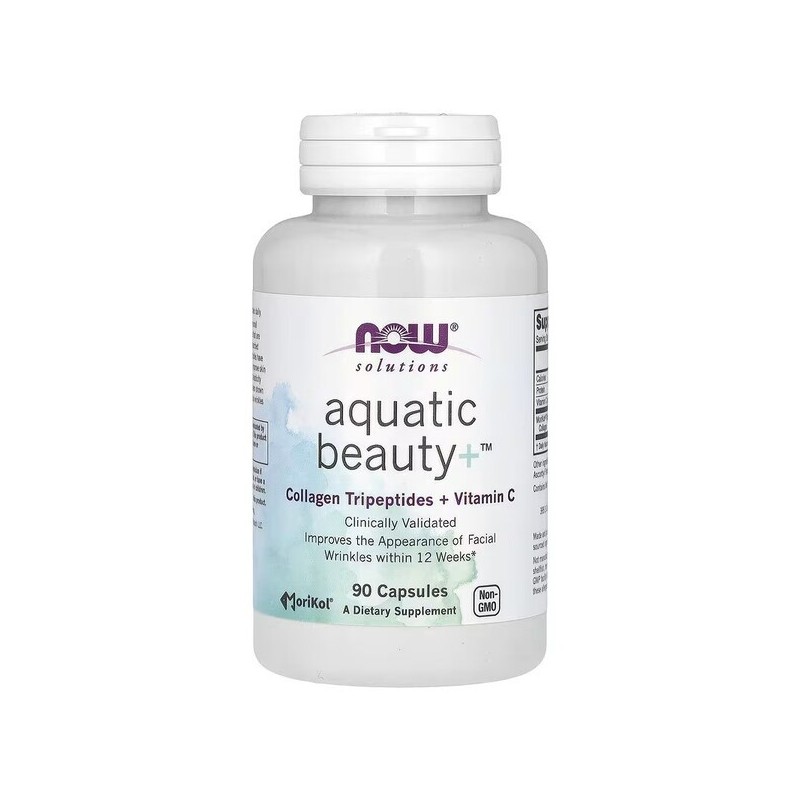 Aquatic Beauty+ 90 kapsułek NOW Foods