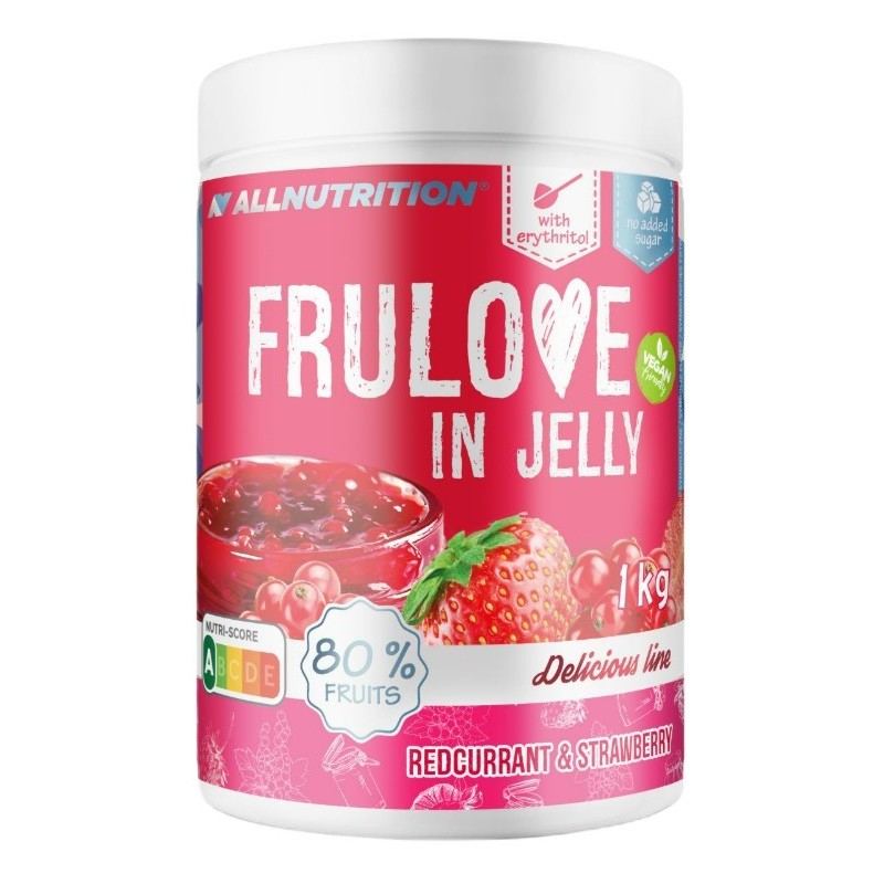 Frulove In Jelly Frużelina Czerwona Porzeczka i Truskawka 1000g Allnutrition
