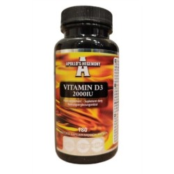 Witamina D3 2000IU 180 kapsułek miękkich Apollo's Hegemony