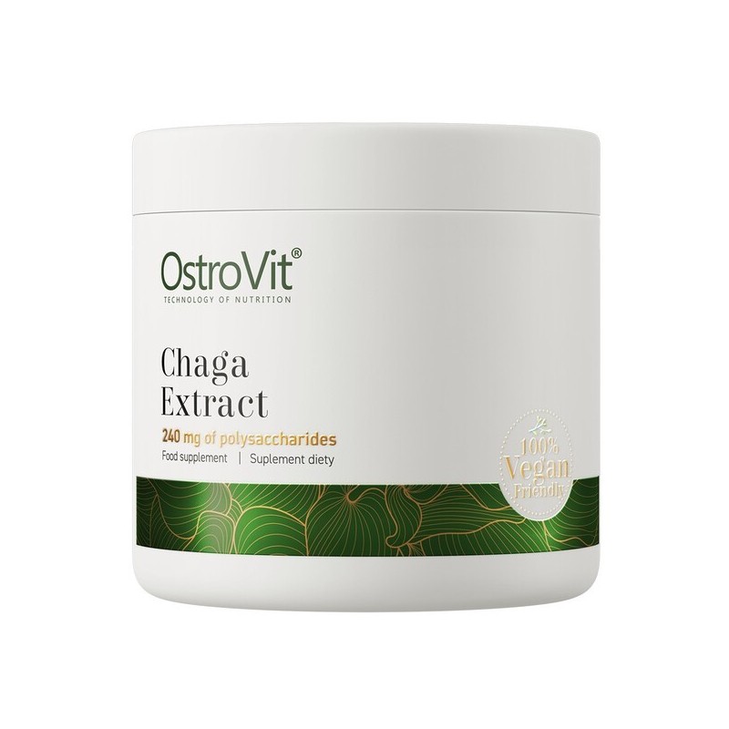 Ekstrakt z Chaga w Proszku 50g OstroVit