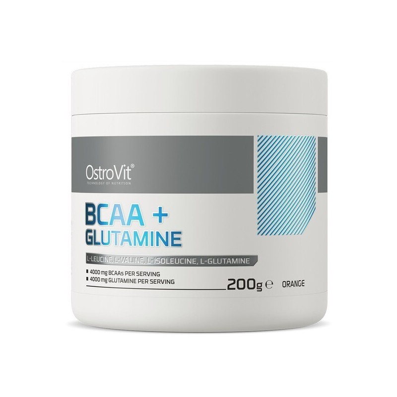 BCAA + Glutamine Orange 200g OstroVit