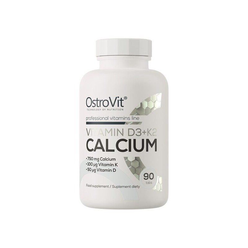 Vitamin D3 + K2 Calcium 90 tablets OstroVit