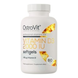 Vitamin D3 2000IU 60 caps OstroVit