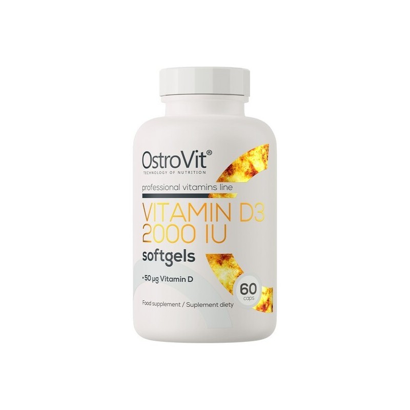 Vitamin D3 2000IU 60 caps OstroVit