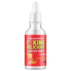 Fitking Delicious Krople Smakowe Brzoskwiniowa Plaża 50ml Allnutrition