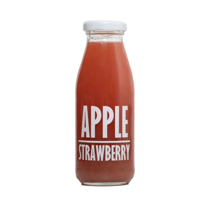 Apple-Strawberry Cold Pressed Juice 100% NFC 250ml Pressuice