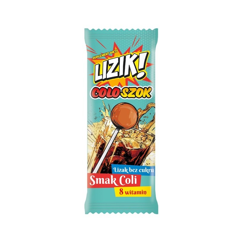 LIZIK! COLOSZOK Lolipop Cola Flavour 8g Starpharma