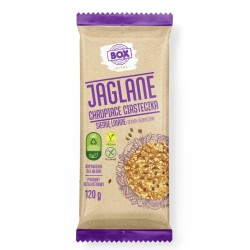 Wegańskie Ciasteczka Jaglane Siemię lniane i Słonecznik BEZGLUTENOWE 120g BOX VITAL