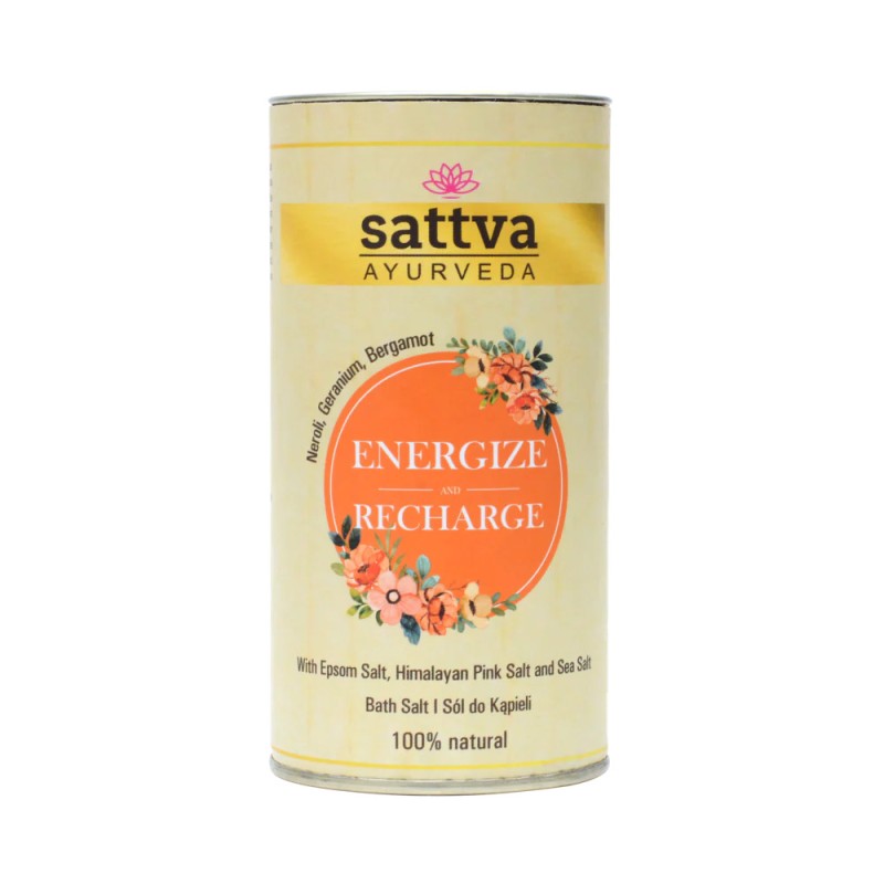 Bath Salt ENERGIZE & RECHARGE 300g Sattva (Ayurveda)