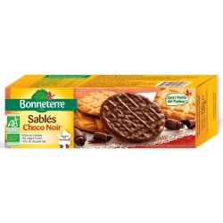 Organic Cookies Covered In Dark Chocolate 120g Bonneterre