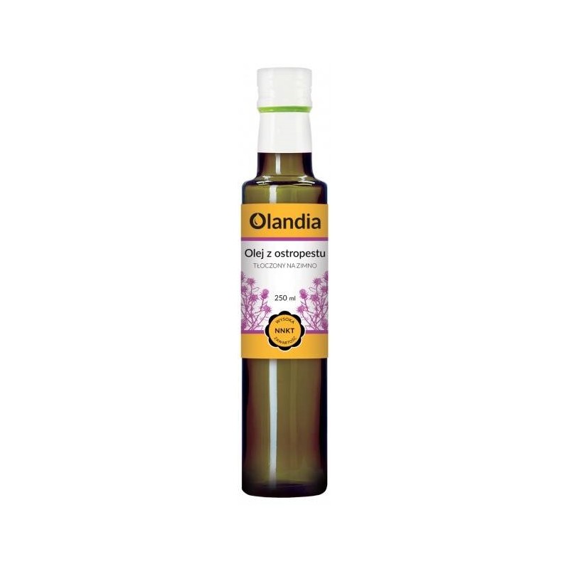 Milk Thistle Oil, Cold Pressed 250ml Olandia