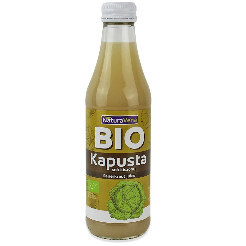 Organic Sauerkraut Juice 250ml NaturaVena