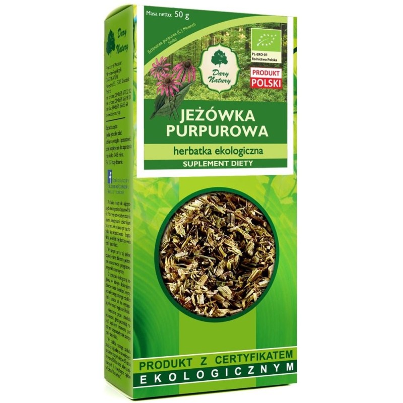 Organic Echinacea Tea 50g Dary Natury