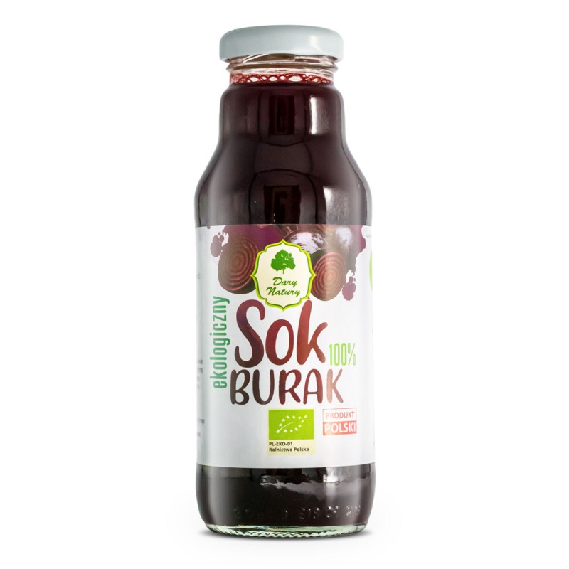 Organic Beetroot Juice NFC 270ml Dary Natury