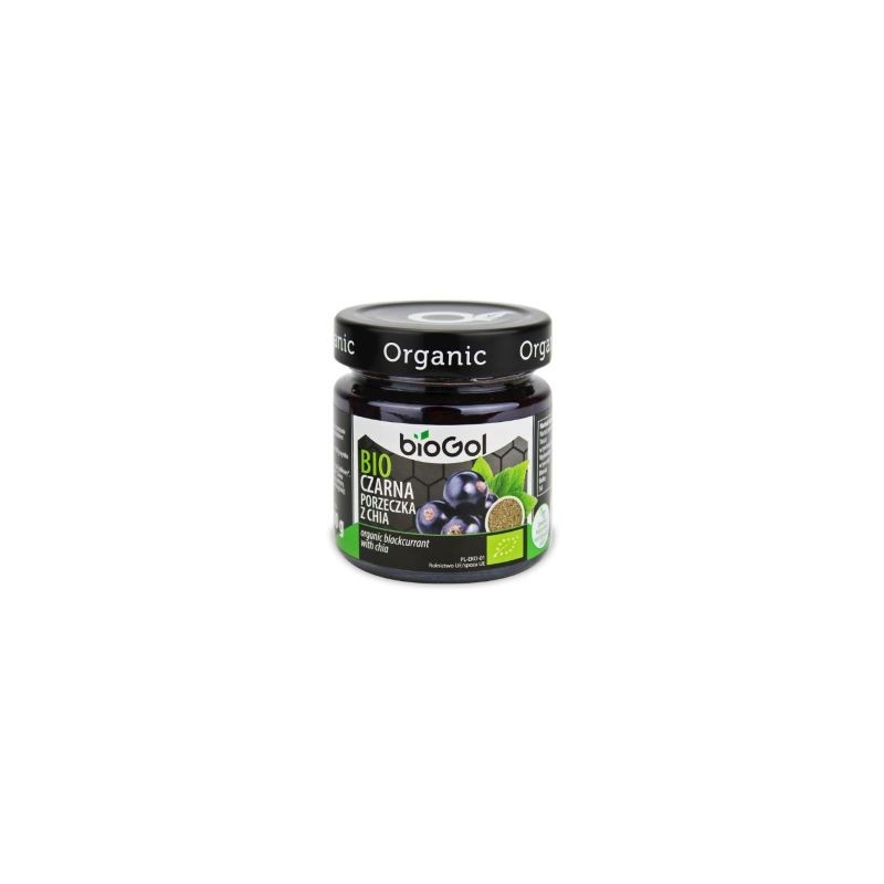 Mus Czarna Porzeczka z Chia BIO 200g Biogol