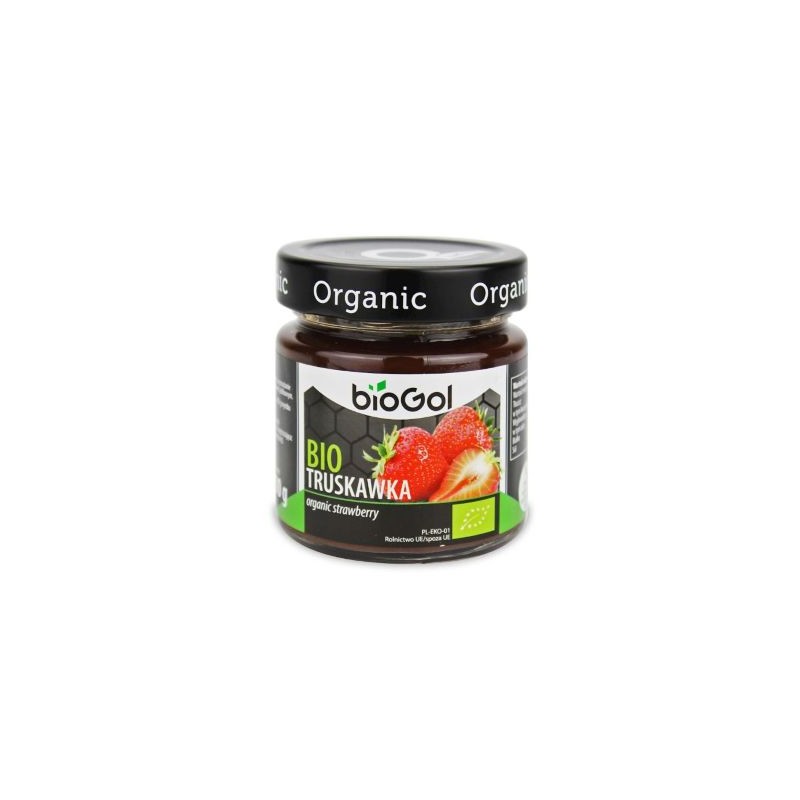 Organic Strawberry Mousse 200g Biogol