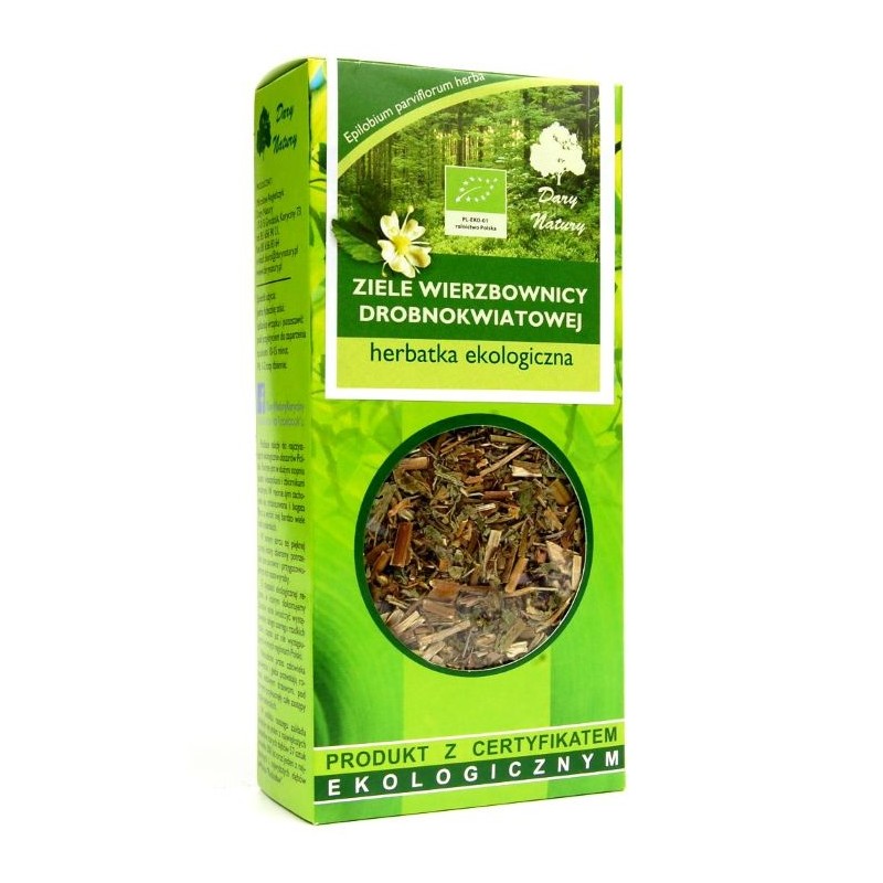 Herbatka Ziele Wierzbownicy Drobnokwiatowej BIO 50g Dary Natury