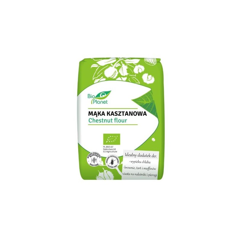 Mąka Kasztanowa Bezglutenowa BIO 250g Bio Planet