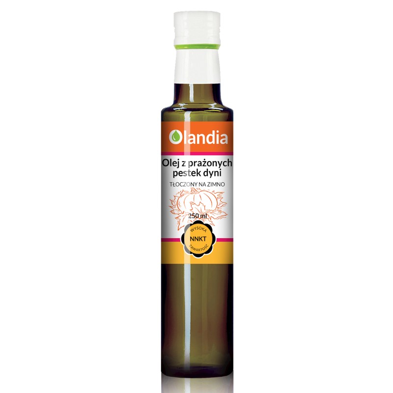Roasted Pumpkin Seed Oil, Cold Pressed, 250ml Olandia