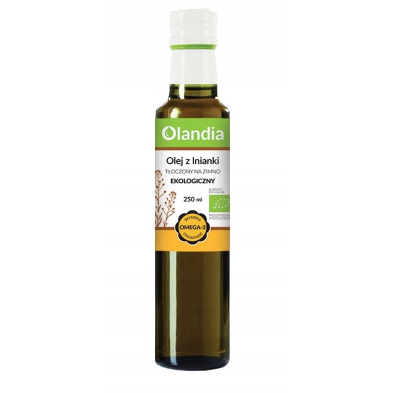 Organic Cold-Pressed Camelina Oil 250ml Olandia