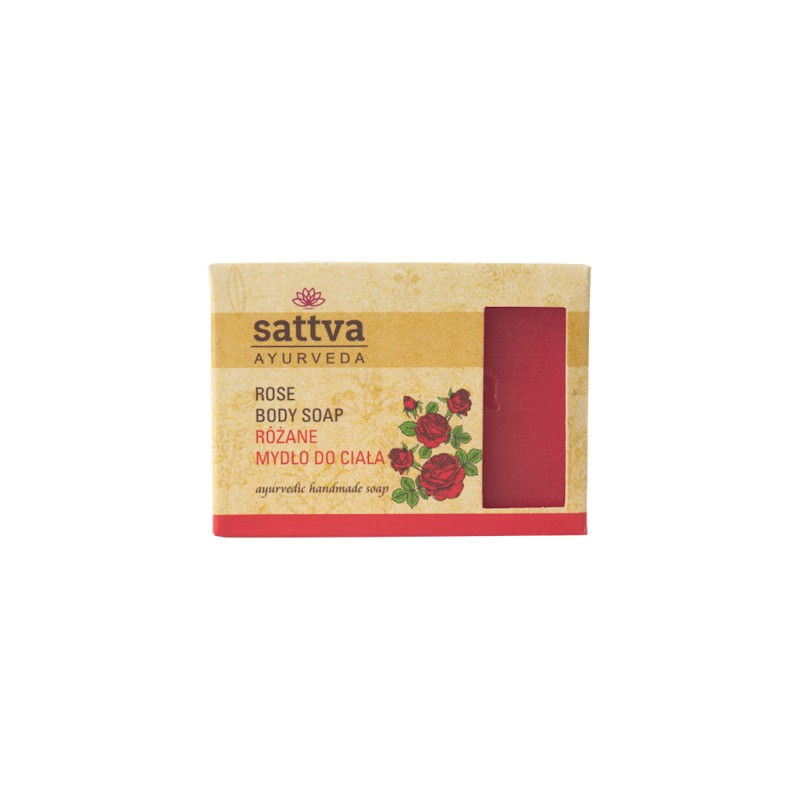 Rose Body Soap 125g Sattva (Ayurveda)