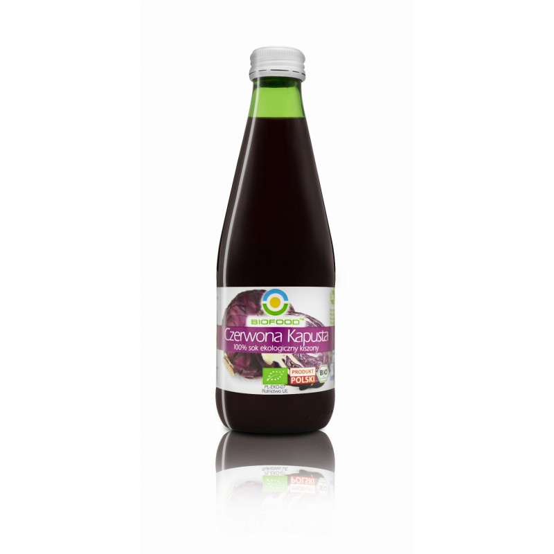 Organic Gluten-Free Pickled Red Cabbage Juice 300ml BIOFOOD