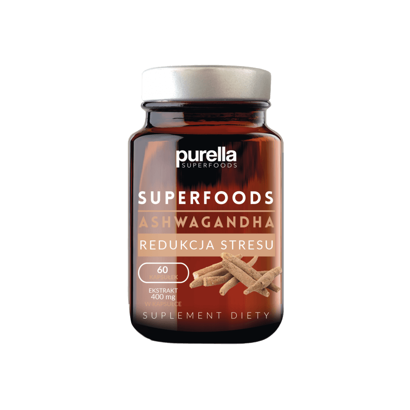 purella superfoods ashwagandha stress reduction diet suplement 30g CO UK