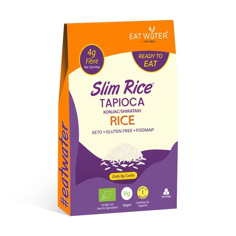 Organic Gluten-Free Tapioca & Konjac Rice Pasta 200g Slim|4ecoshop