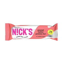 Peanut Butter Protein Bar No Sugar 50g NICK’S, great snack