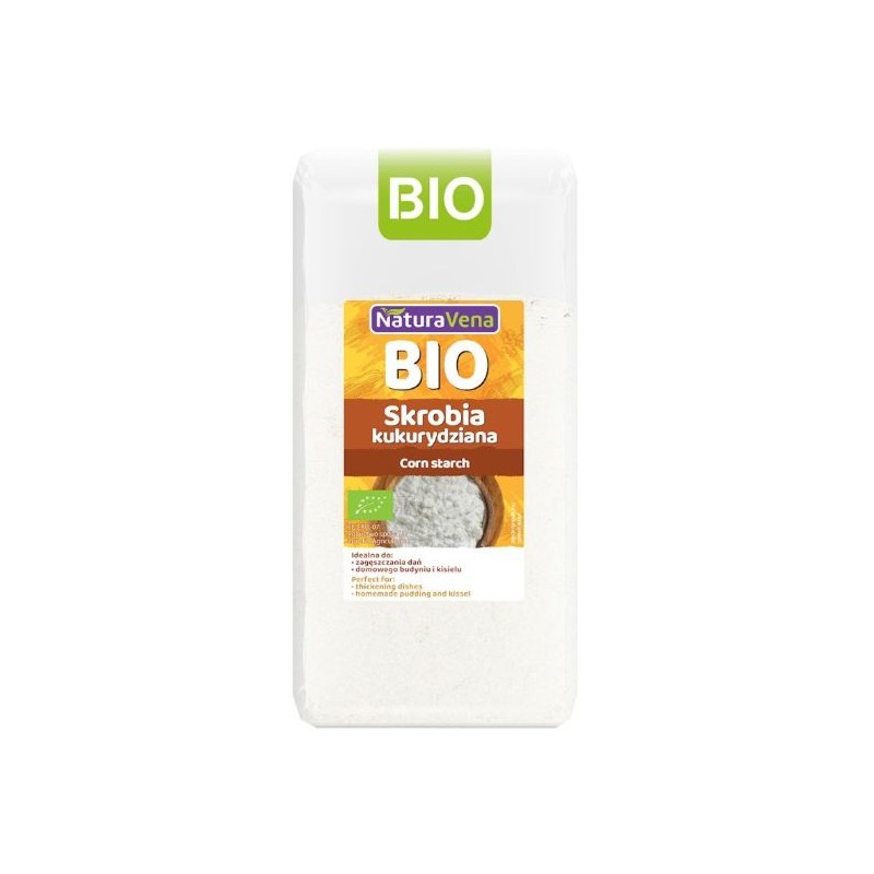 Organic Corn Starch 250g NaturaVena