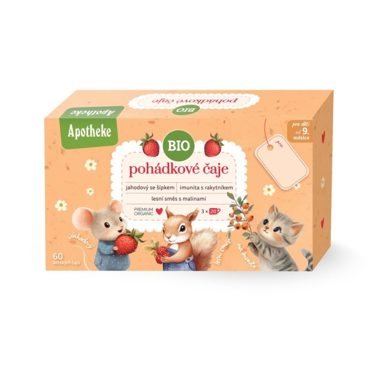 Zestaw Herbatek Bajkowych Dla Dzieci BIO 90g Apotheke