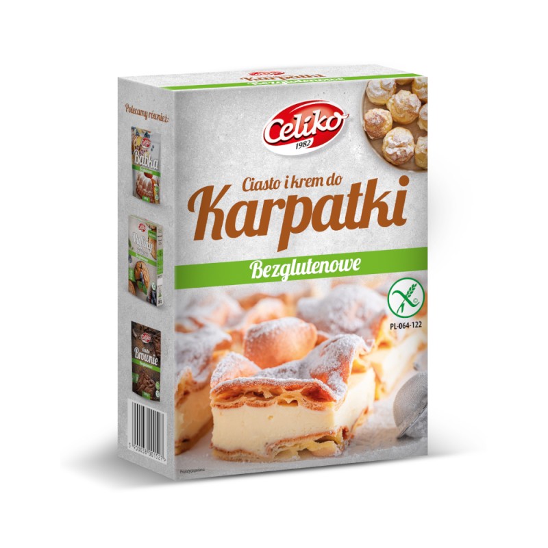 Gluten-Free Carpathian Mountain Cake Mix 300g Celiko|4ecoshop