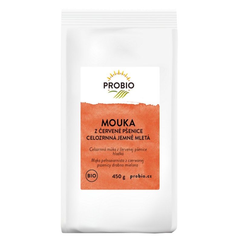 Organic Wholemeal Red Wheat Flour 450g Probio
