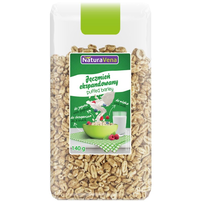 Jęczmień Ekspandowany 140g NaturaVena