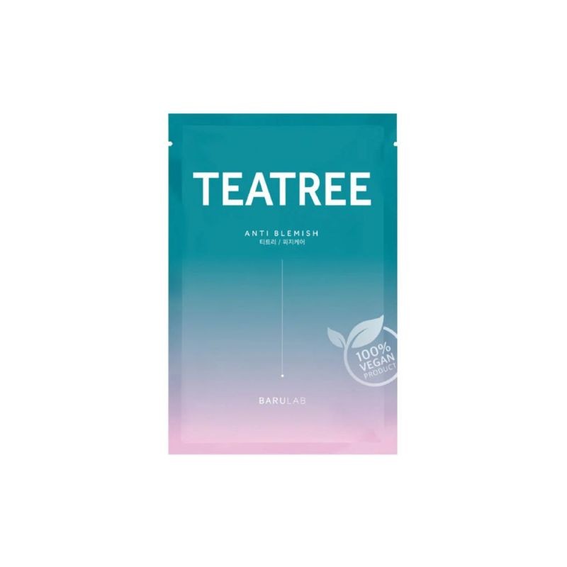 Face Sheet Mask TeaTree 23g Barulab
